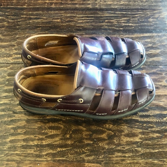 ❌SOLD❌ Sperry Gold Fisherman Amaretto Shoe -Size 13M (GUC) - Picture 3 of 13